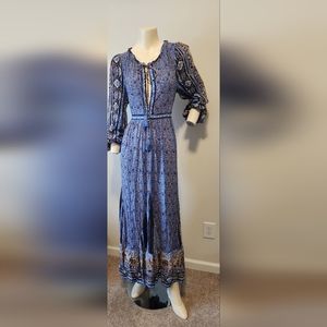 Free People Happy Feelings floral maxi dress size Medium